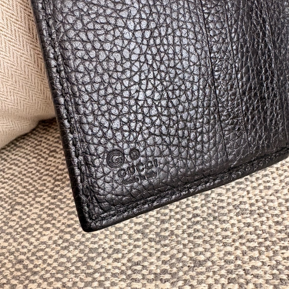 Gucci Black Leather Card Holder - Picture 9 of 11
